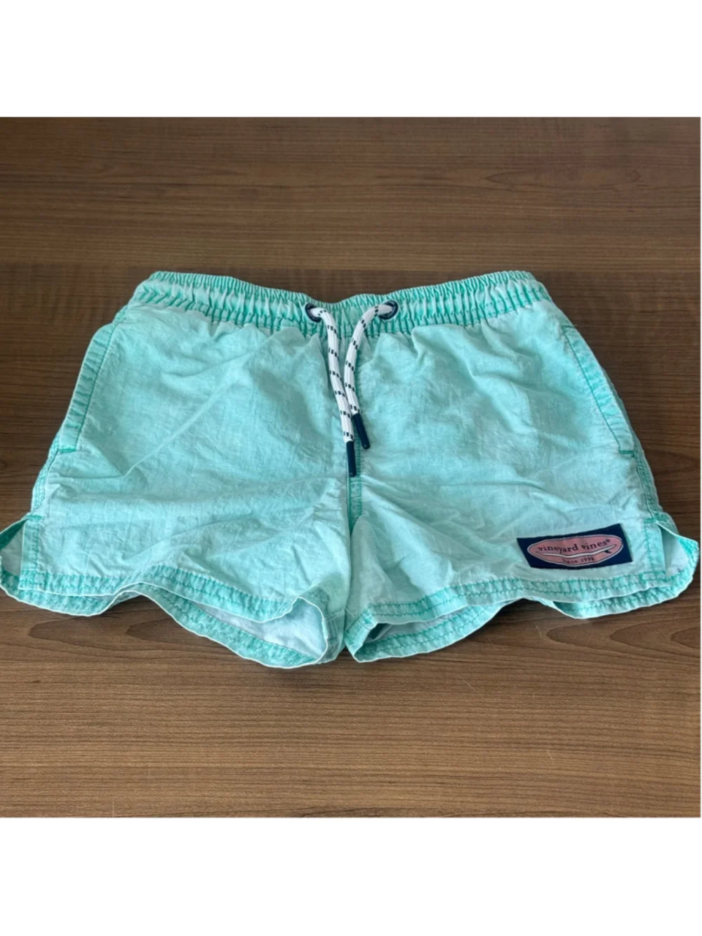 Vineyard Vines Toddler 4T Mint Green Swim Trunks Lined Beach Board Shorts